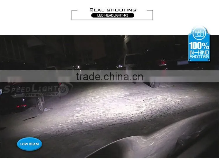 SpeedLight New Arrival R3 40W 4800LM Car H4 LED Headlight Bulbs