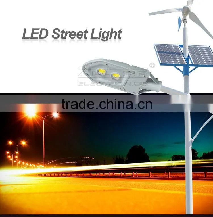 IP67 waterproof bridgelux cob 80w led street light heat sink