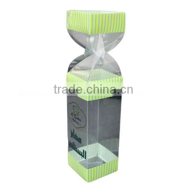 eco-frinedly clear snacks packaging box