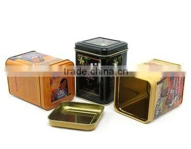 Manufacture high quality boxes metal with free sample china Tin Supplier