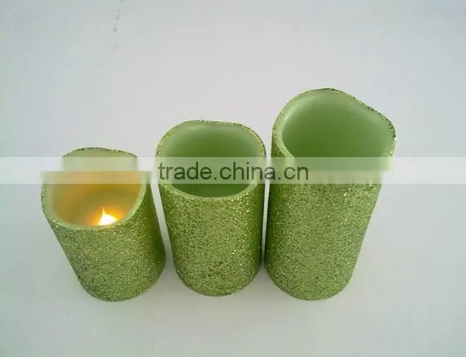 icecream flameless battery operated candles with remote