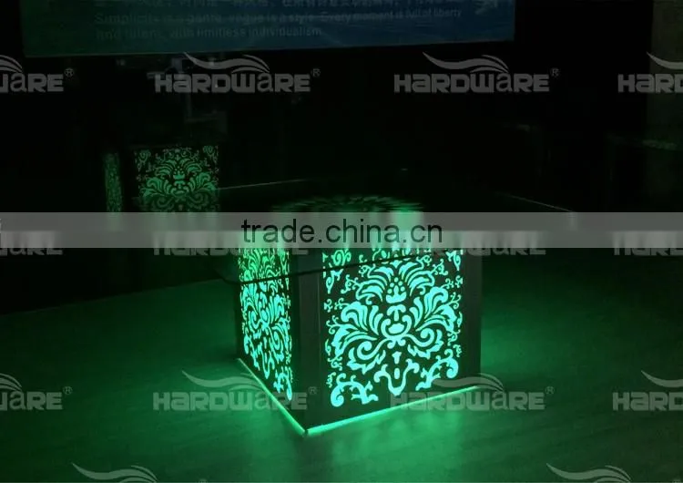 chinese led table/hot sale led bar table/led cocktail table