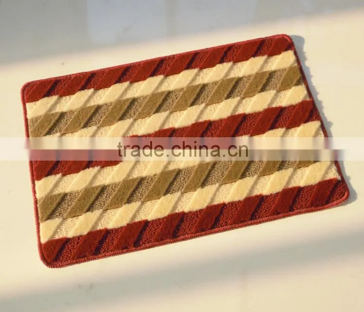bathroom floor mat with TPR base