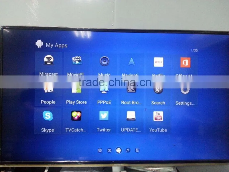 Quad core android tv box full hd 1080p H.265 android tv box 4.4.2