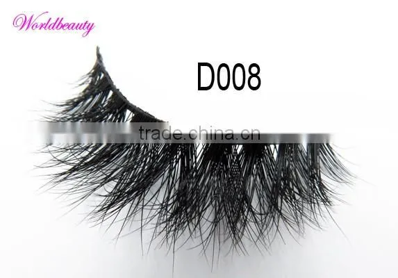 real mink strip eyelash 3D styles mink fur eye lashes