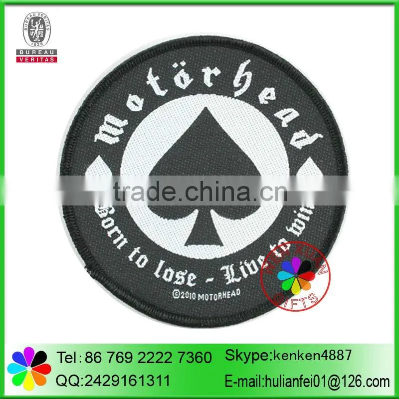 Weaving label patch woven badges