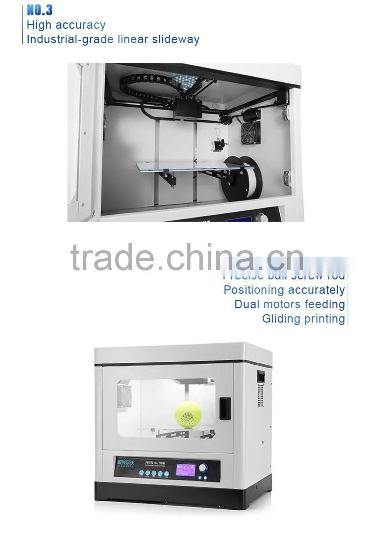 2015 updated metal frame imprimante 3d printer complete build 3d printing machine rapid prototype