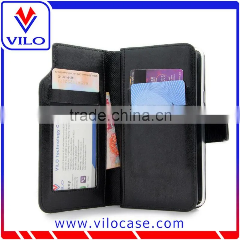 Flip book case with magnetic closure for Samsung Note 5