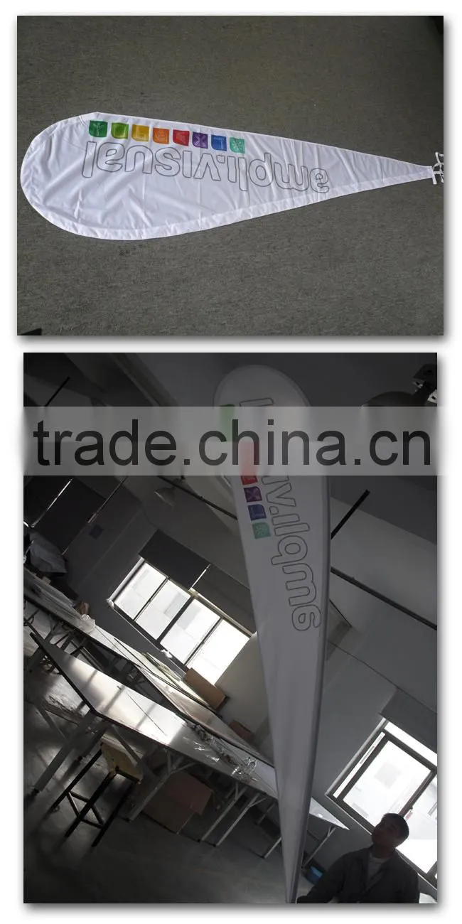 Cheap Custom Advertising Stand Flag Banner