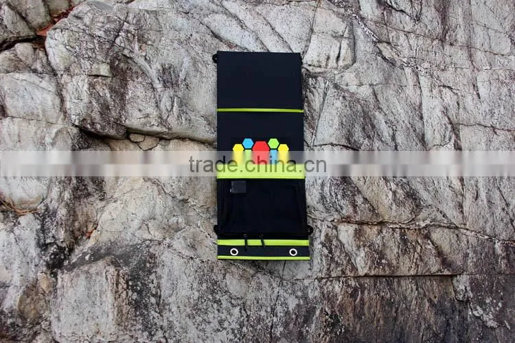 hot sale factory price solar charger foldable 15W solar panel from Shenzhen
