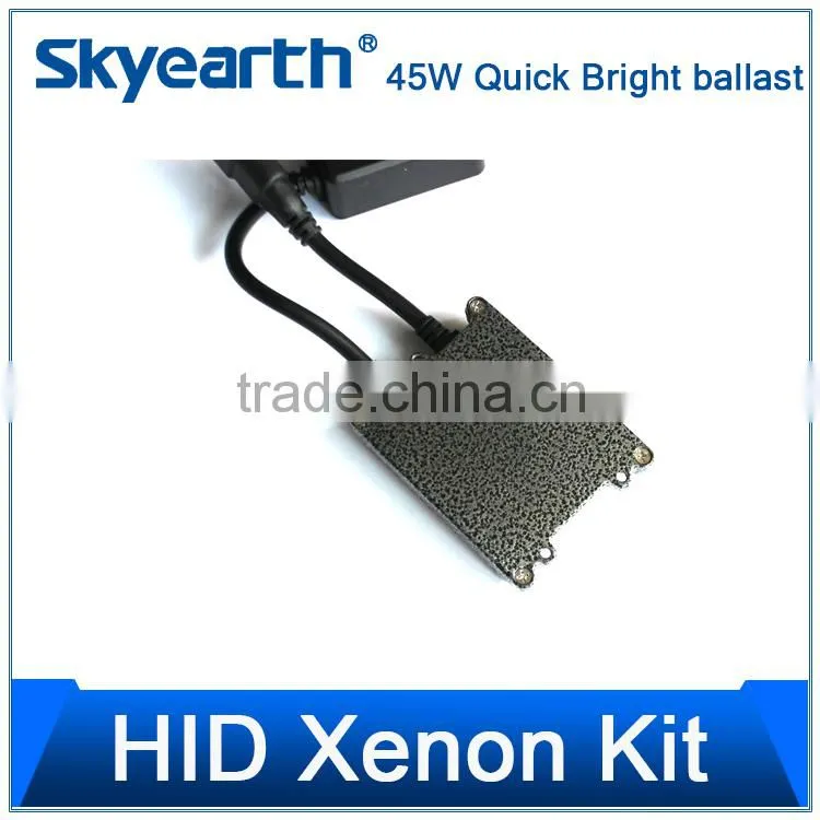 hid ballast 45w quick bright better than 35w nice look new design for aftermarket HID kit
