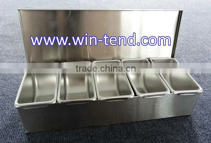 Stainless Steel Condiment Set