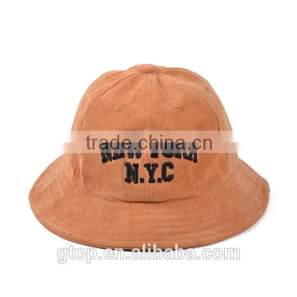 Fashion Bucket Hat Boonie Outdoor Cap embroidered New york