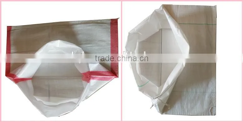 Black woven pe sack bags made in china