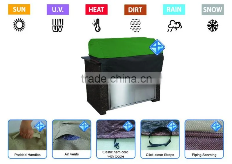 Full size Non-Stick built-in bbq grills