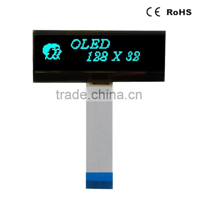 Hot Sale128x32 Graphic with Blue OLED display module