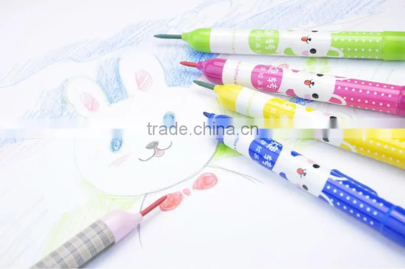 Wax color pencil, multi color pencil, wax color crayon