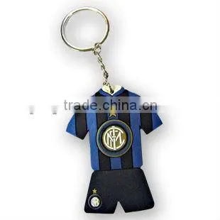 World cup promotion T-shirt shape keychain basketball team jersey keychain