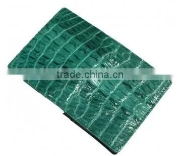 Crocodile leather card clip wallet SCRCW-011
