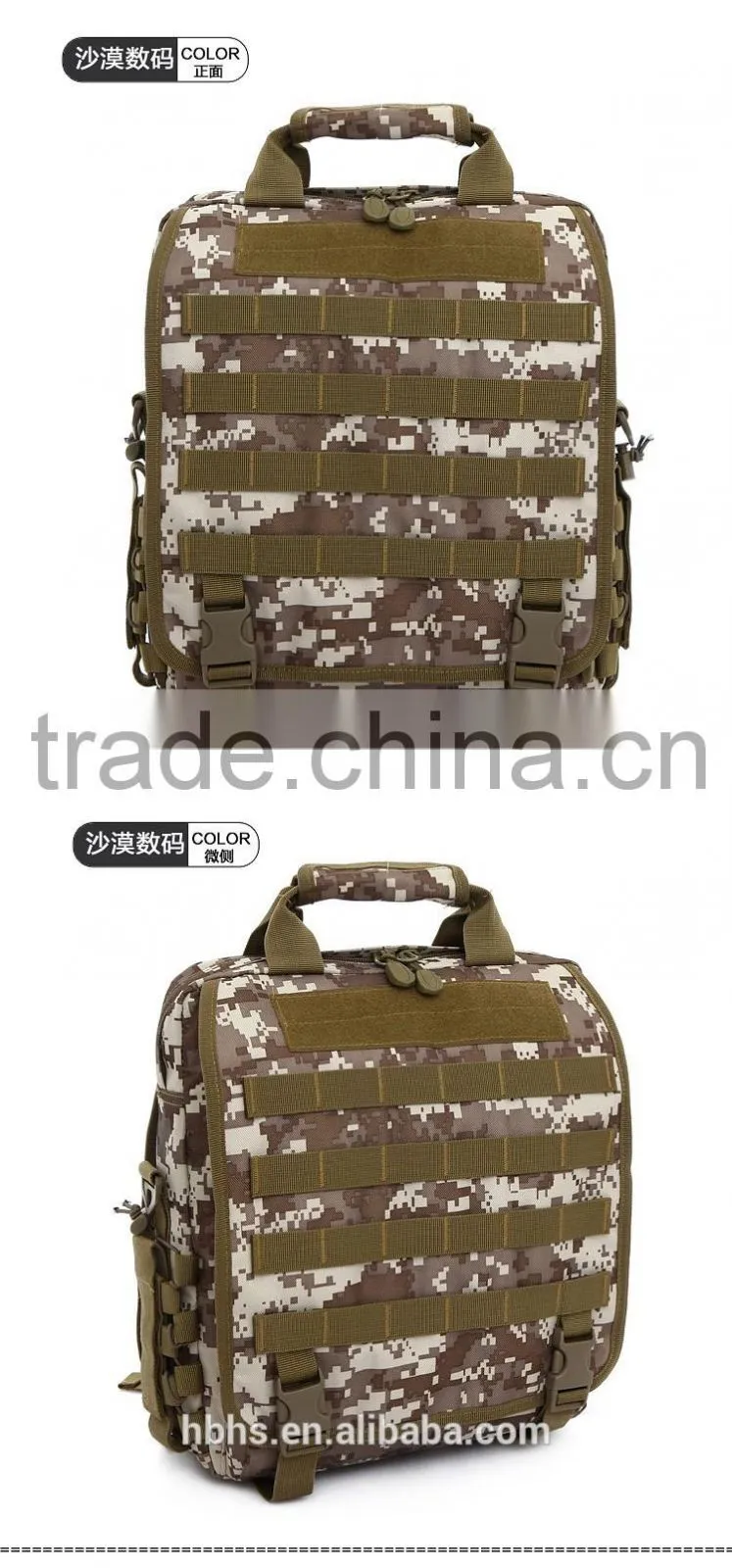 Military waterproof handbag for mens outdoor sport bag