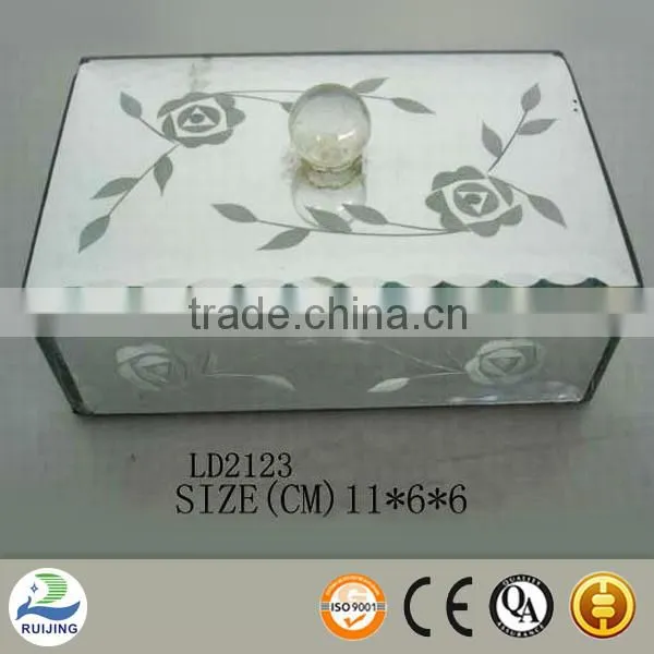 Ruijing modern glass jewelry box party favors