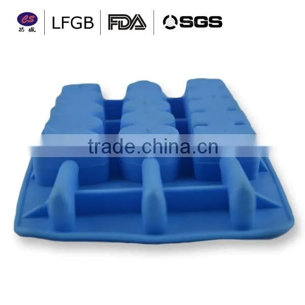 High quality fashionable factory price funny shape Silicone Ice cube Tray