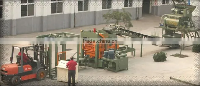 easy operating QT8-15 block forming machine