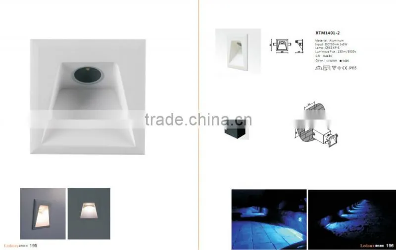 IP65 Aluminum waterproof outdoor led stair light