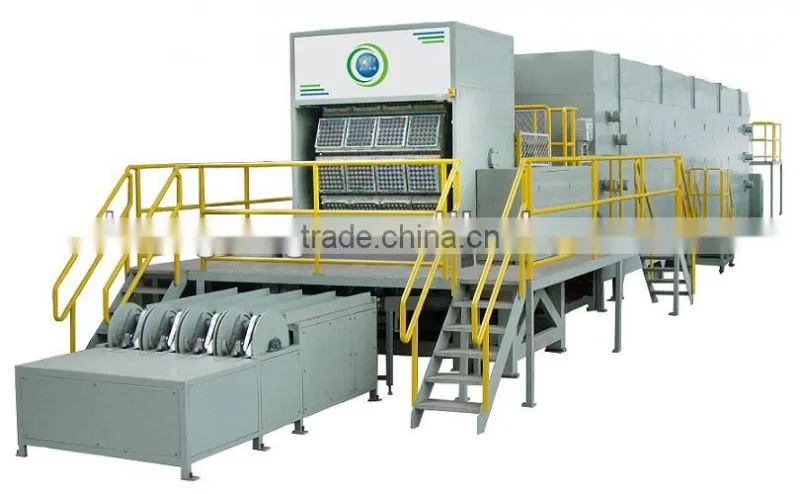 large capacity egg tray machine production line fully automatic wholesale from China industry first factory HGHY easy to operate
