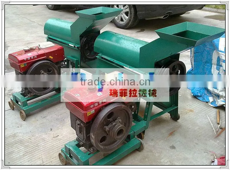 double corn peeler and thresher machine by YT-40
