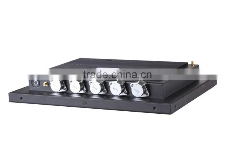 Industrial capacitive touch fanelss J1900 waterproof 17 inch all in one pc
