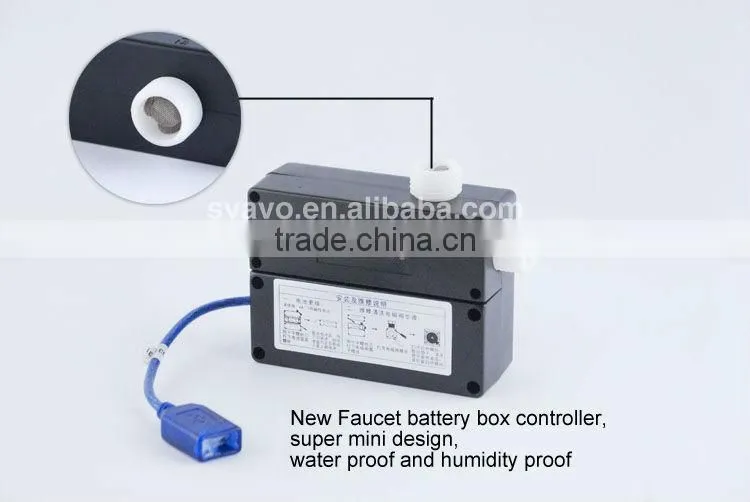 high-end bathroom faucet, deck mounted automatic faucet, sensored faucet