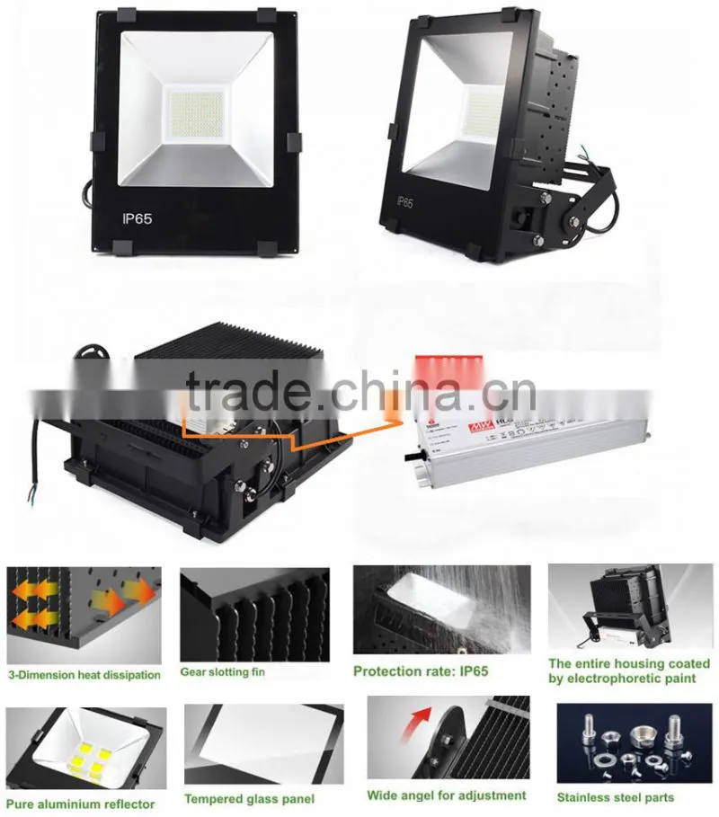100W high power cob led flood light saa certification Outdoor LED Flood Light