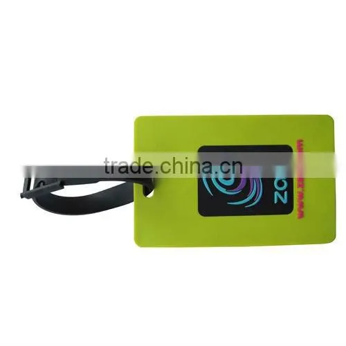 soft pvc luggage tags