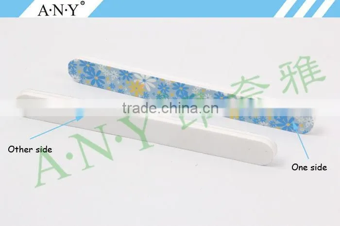 Nail Shining and Polishing Nail Care Flower Type Custom Printed Nail File