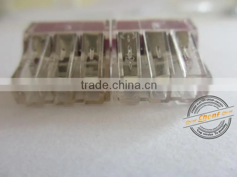 High Quality Push-in 6 Pins Wire Connector For Building