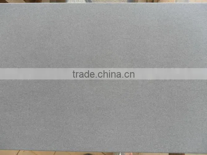 Honed finished Hainan grey andesite slab