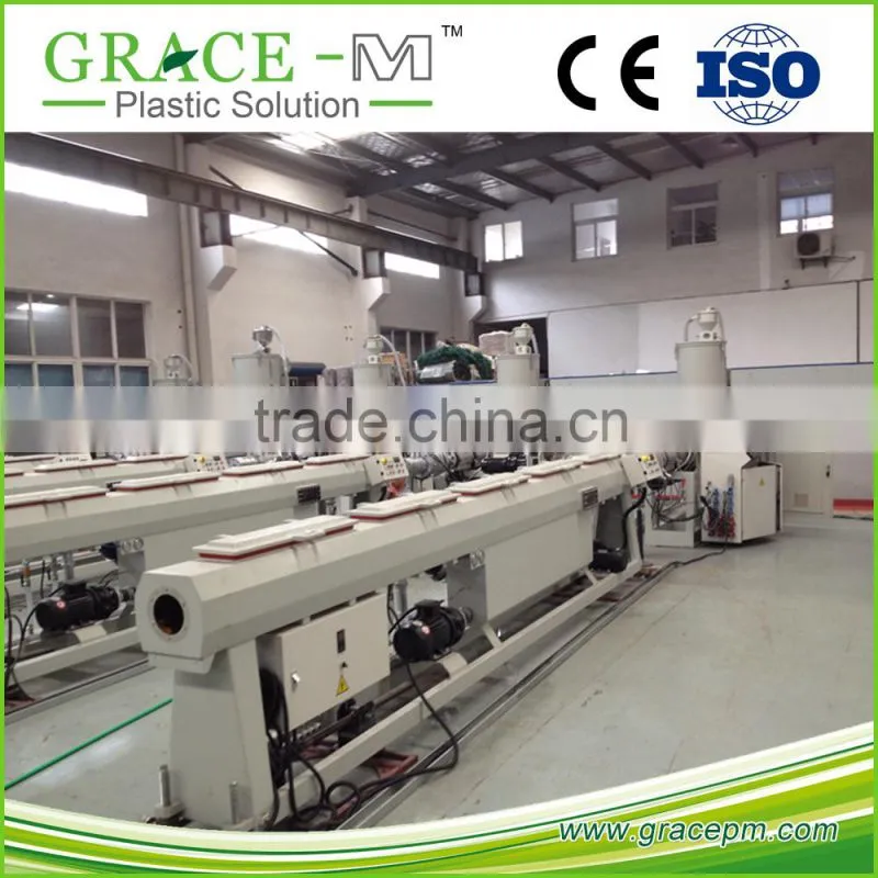 CE approved China high quality 20-160mm hdpe pipe extruder production machine