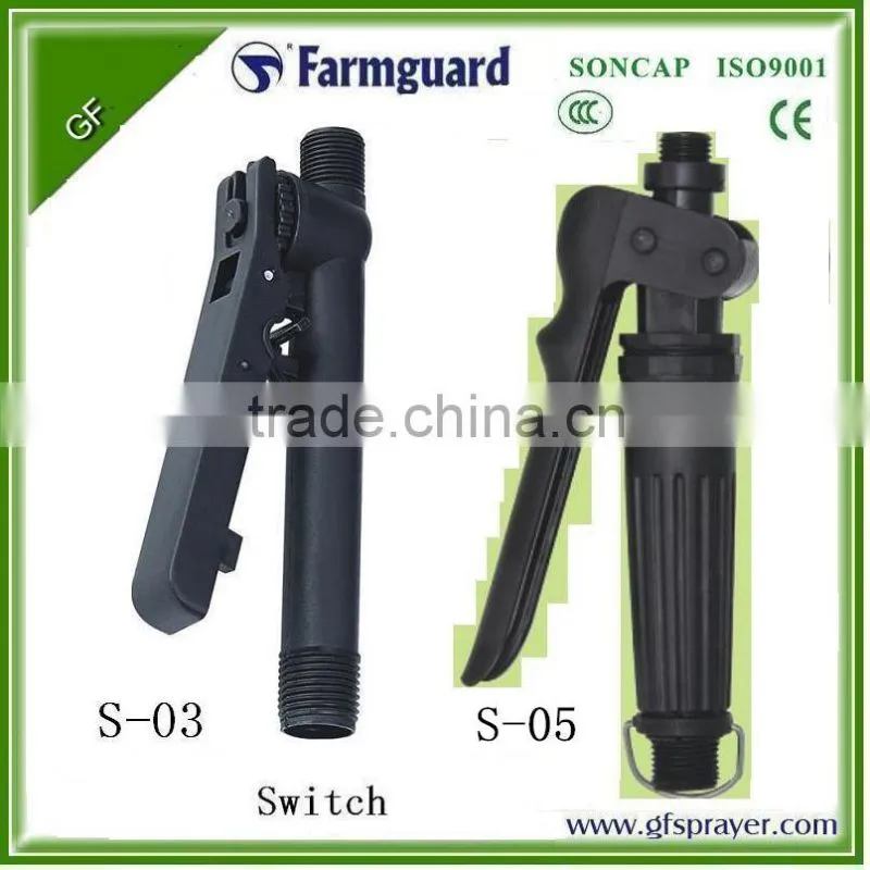 sprayer trigger,solor sprayer parts,nozzle sprayer,switch for sprayer use