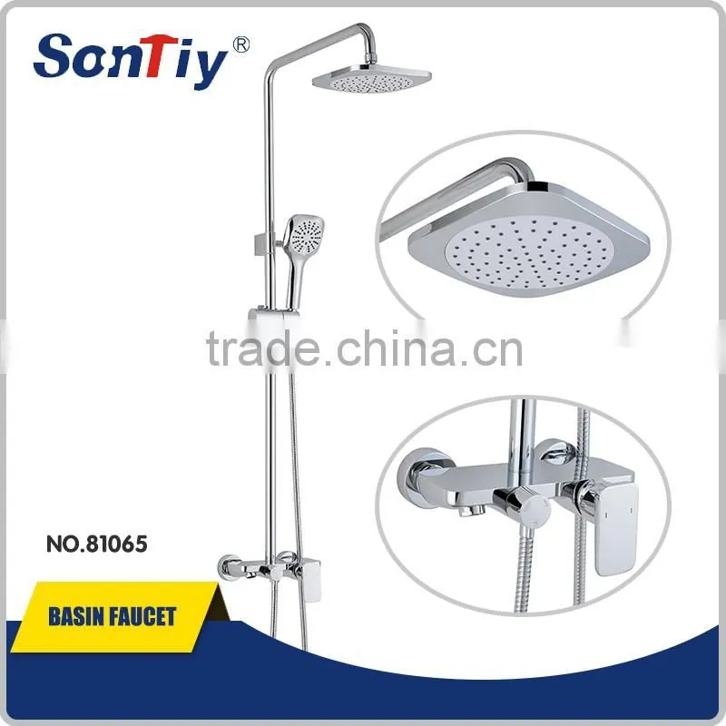 High Quality Brass Rain Shower Set with Handle Shower