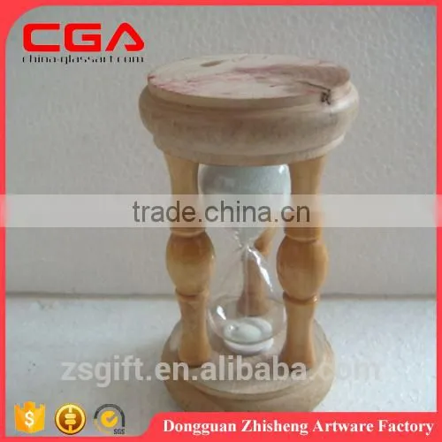 Manufaturer supply glass colorful sand timer wholesale, glass sand timer for home decor