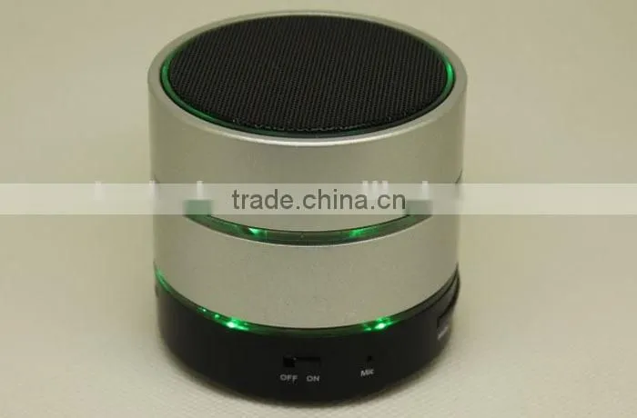 Cylinder shape bluetooth mini wireless speaker