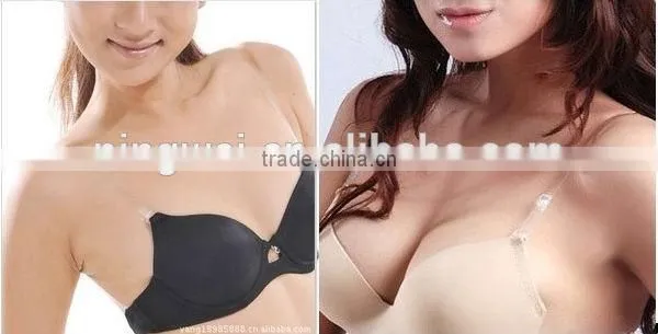 Ladies underwear bra strap tpu bra tape