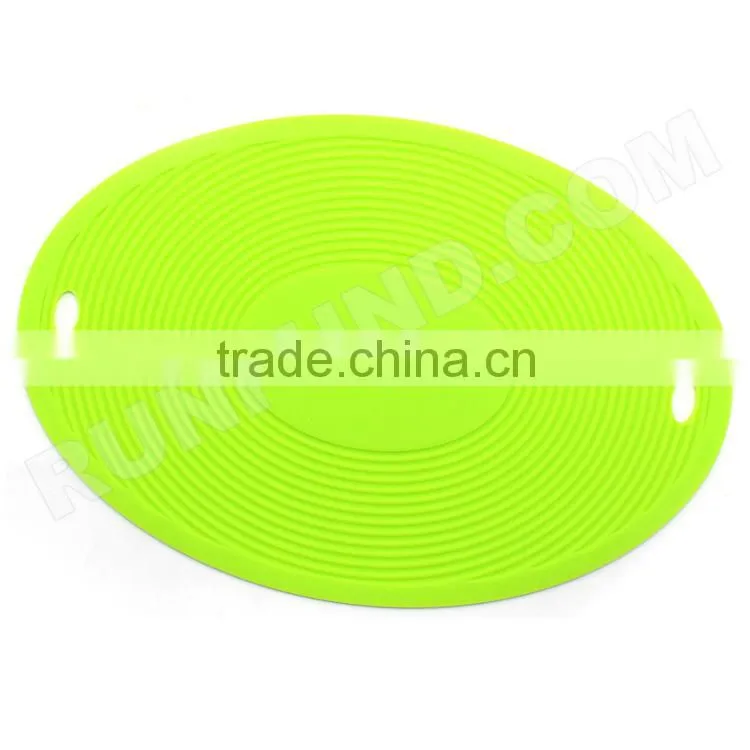 Round Non-slip, Flexible, Durable, Heat Resistant Hot Pads for Kitchen