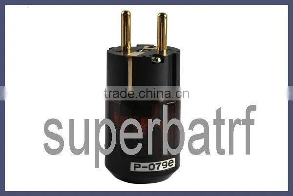 Brand New P-079e Audio EU Schuko Plug IEC Power Connector
