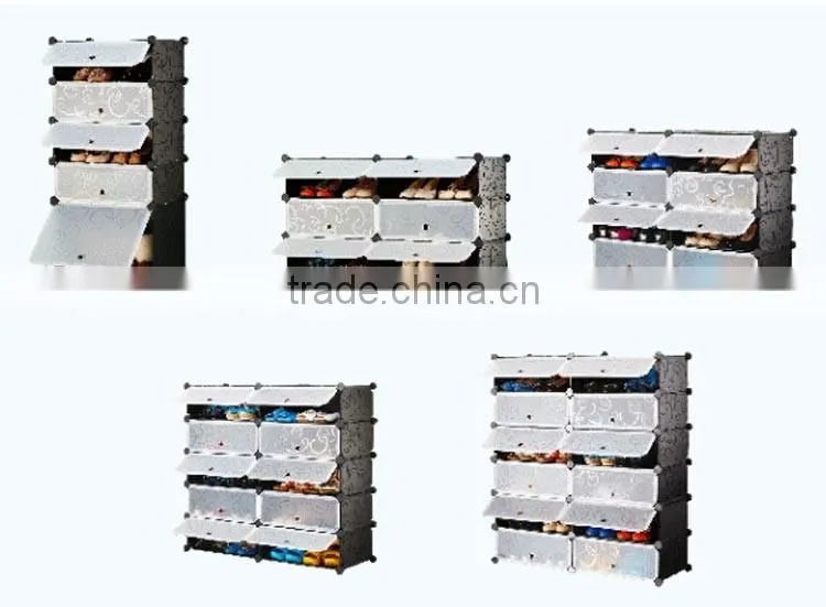 plastic shoe Storage shelves diy shoe racks