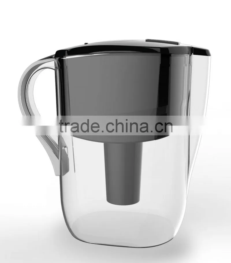 3.5L alkaline water filter pitcher/ Activated Carbon water filter system /water filter jug