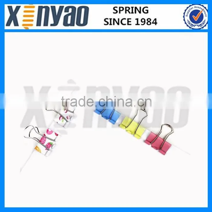 Colorful custom shape Mini Binder Clips