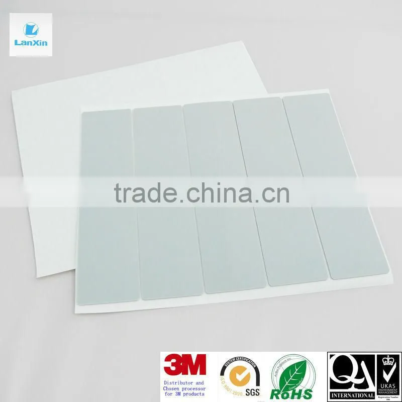 Die cut PP synthetic paper
