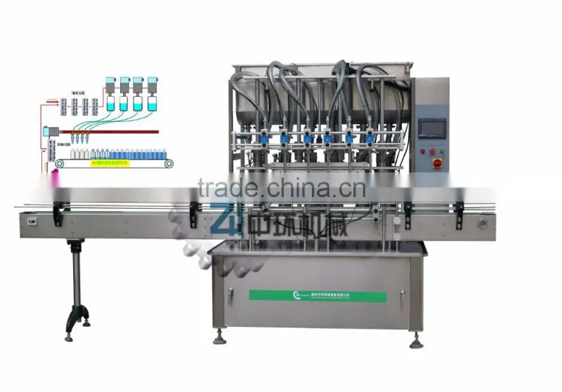 ZH6F-6N beer drink liquid filling machine